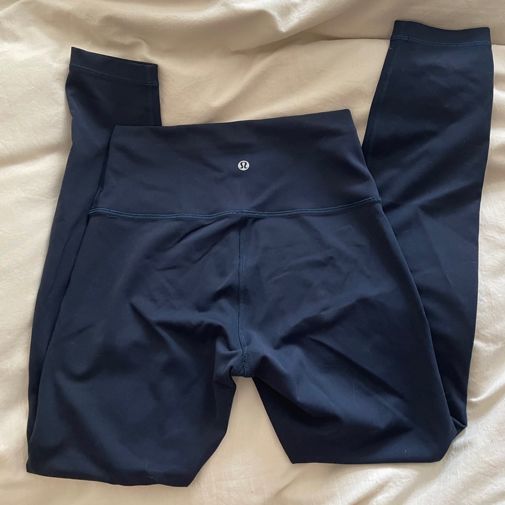 Lululemon Wunder train Navy 25”